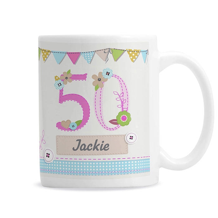 Personalised Birthday Craft Mug - MK&JD Gifts