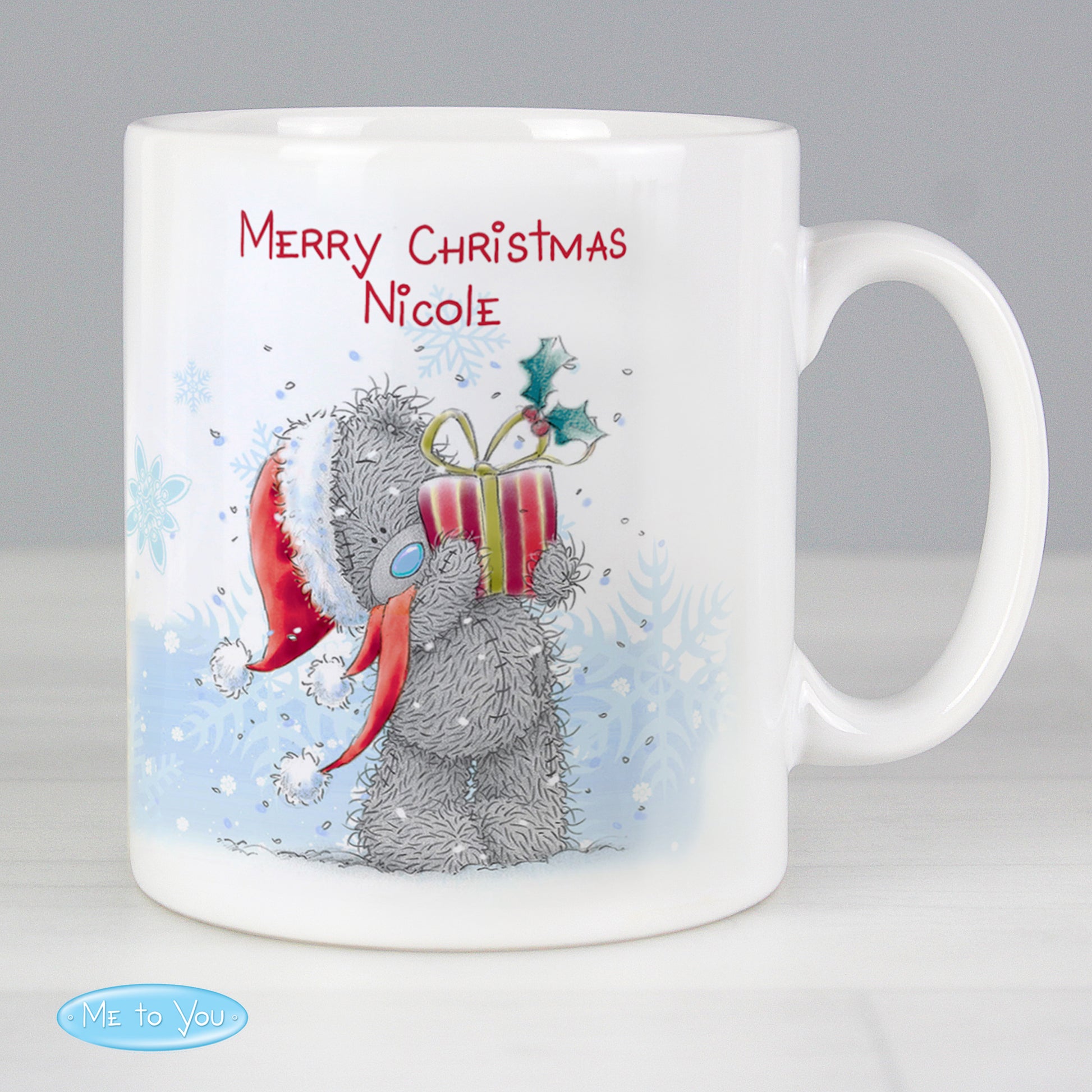 Personalised Me To You Christmas Mug - MK&JD Gifts