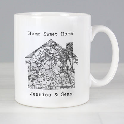 Personalised 1805 - 1874 Old Series Map Home Mug - MK&JD Gifts