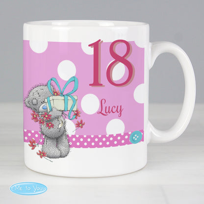 Personalised Me To You Birthday Big Age Female Mug - MK&JD Gifts