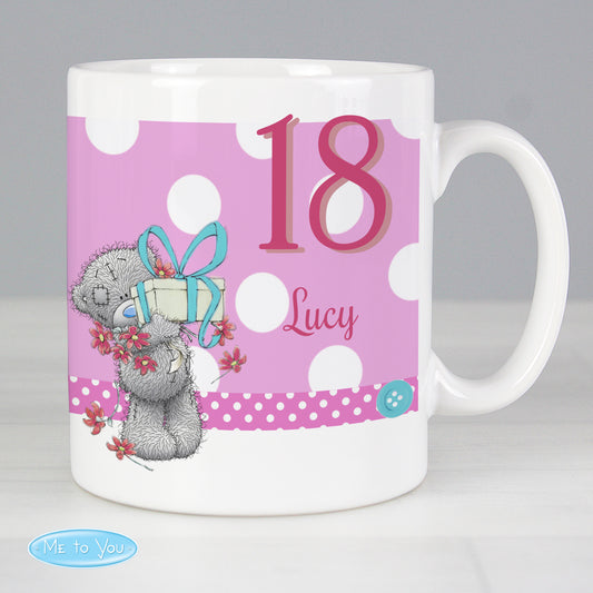 Personalised Me To You Birthday Big Age Female Mug - MK&JD Gifts