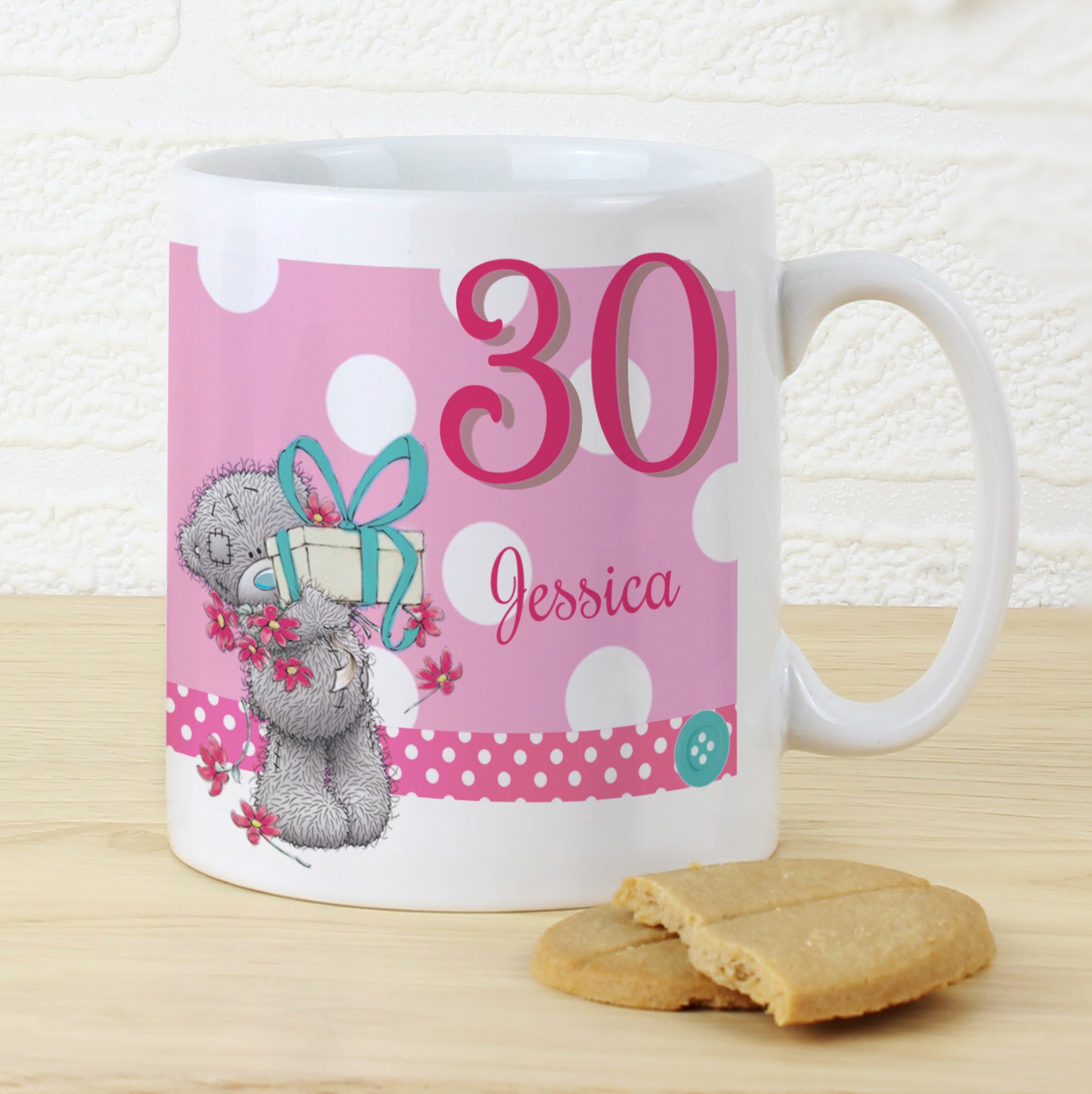 Personalised Me To You Birthday Big Age Female Mug - MK&JD Gifts
