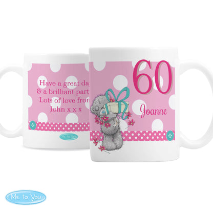 Personalised Me To You Birthday Big Age Female Mug - MK&JD Gifts