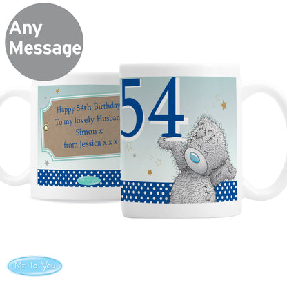 Personalised Me To You Birthday Big Age Male Mug - MK&JD Gifts
