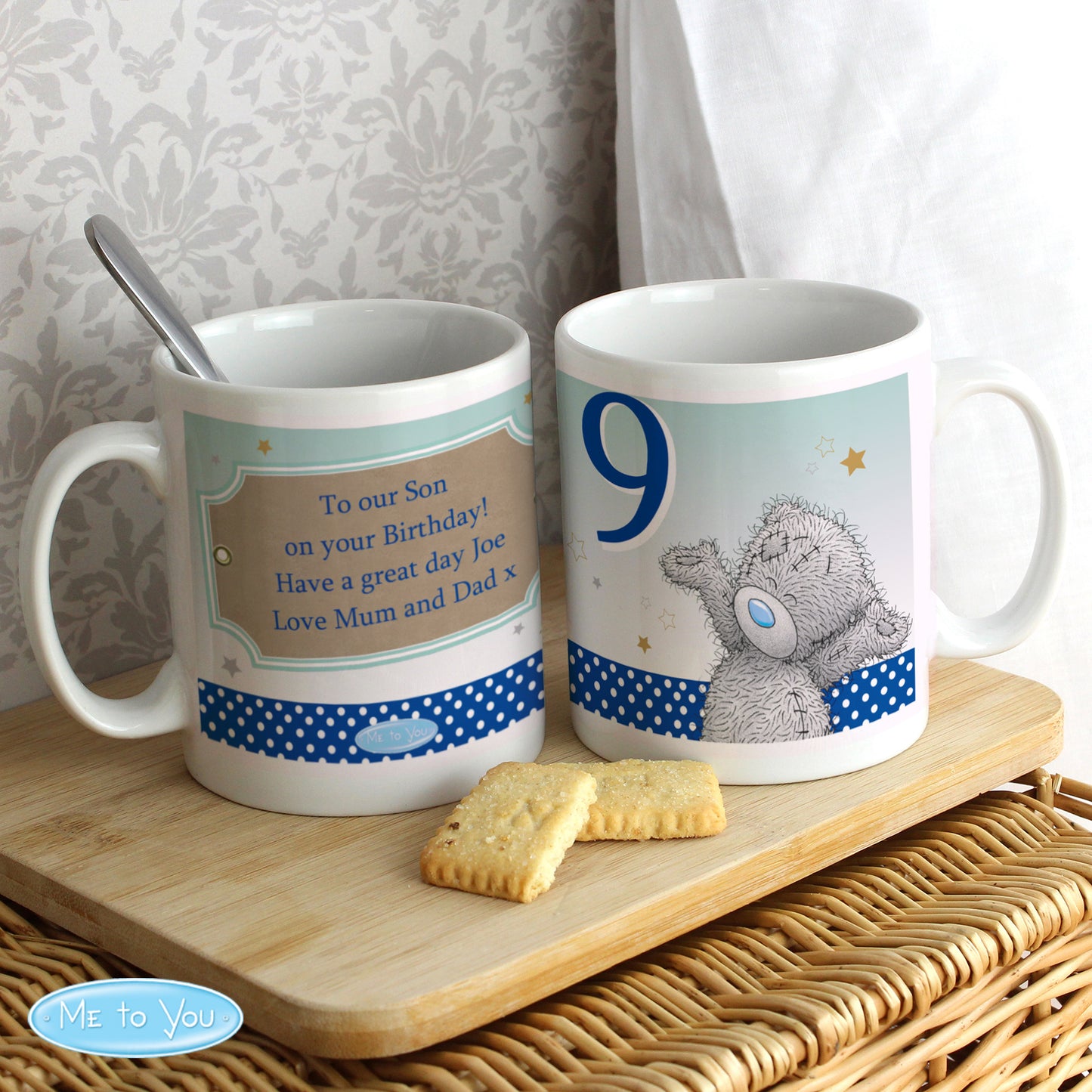 Personalised Me To You Birthday Big Age Male Mug - MK&JD Gifts