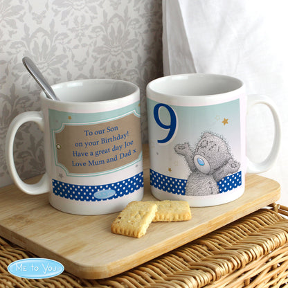 Personalised Me To You Birthday Big Age Male Mug - MK&JD Gifts