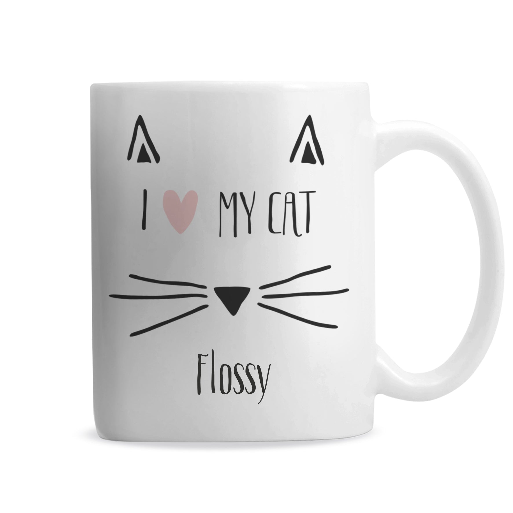 Personalised Cat Features Mug - MK&JD Gifts