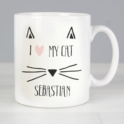 Personalised Cat Features Mug - MK&JD Gifts