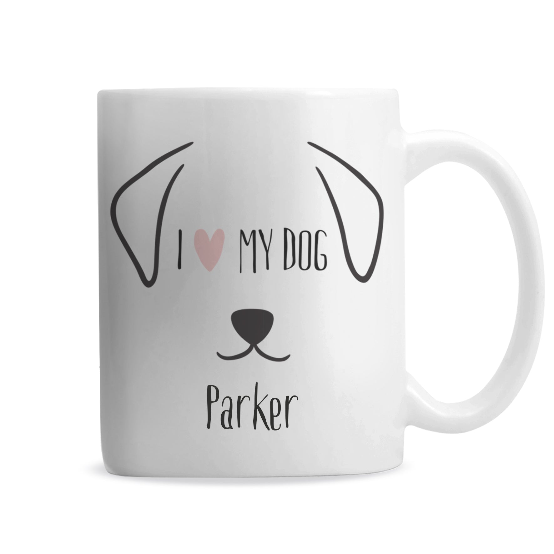 Personalised Dog Features Mug - MK&JD Gifts