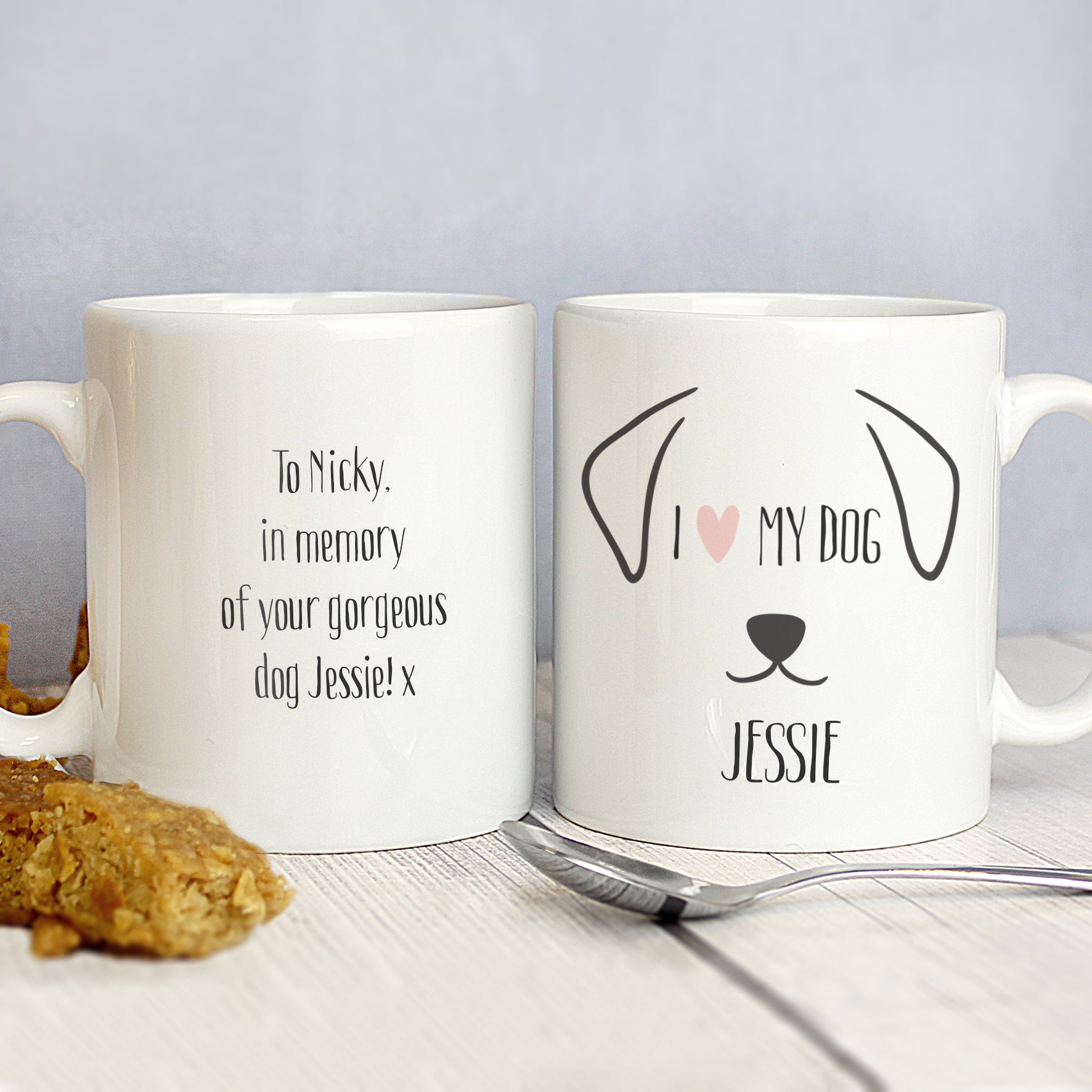 Personalised Dog Features Mug - MK&JD Gifts