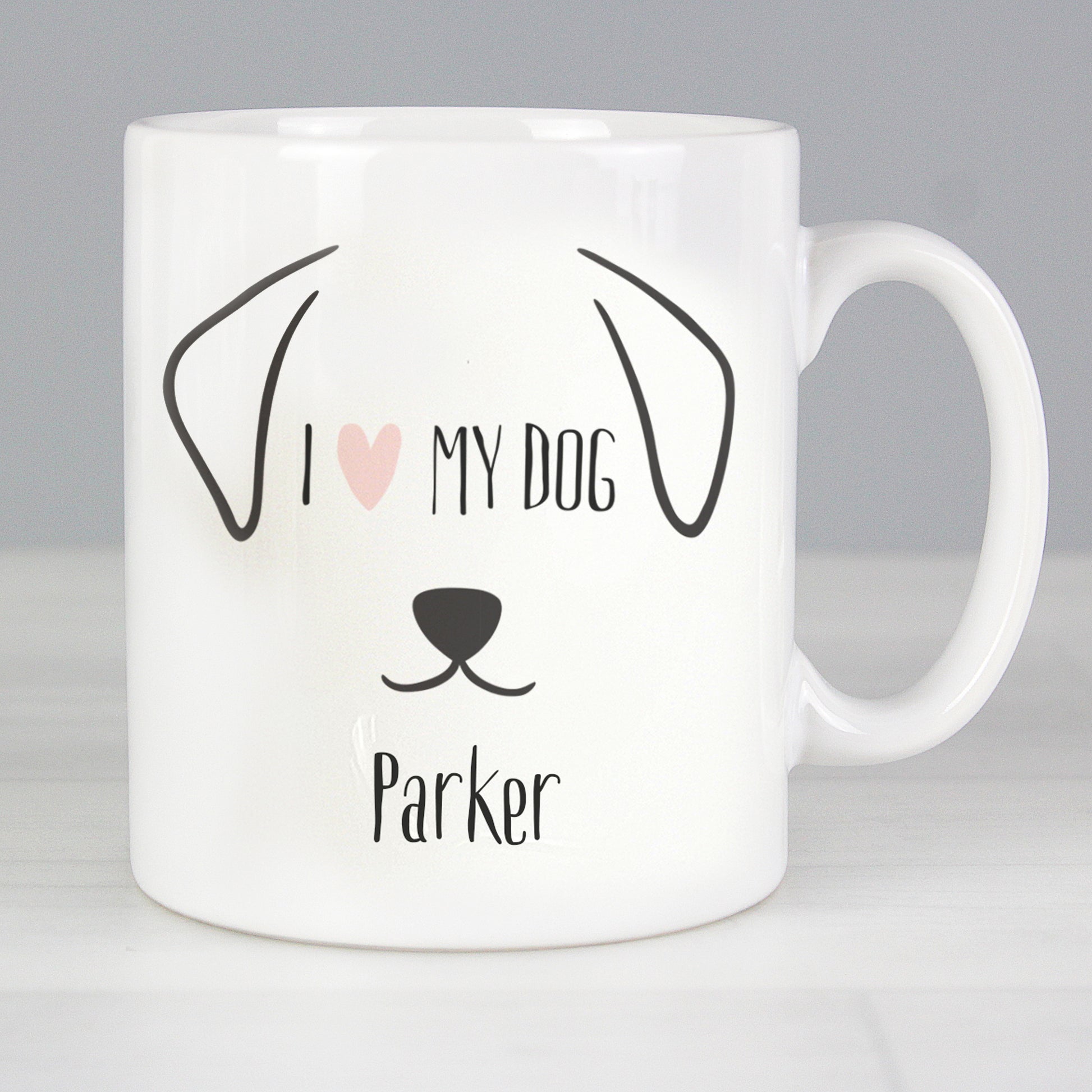 Personalised Dog Features Mug - MK&JD Gifts