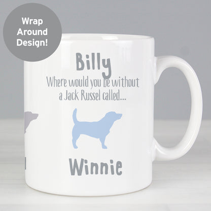 Personalised Jack Russell Dog Breed Mug - MK&JD Gifts