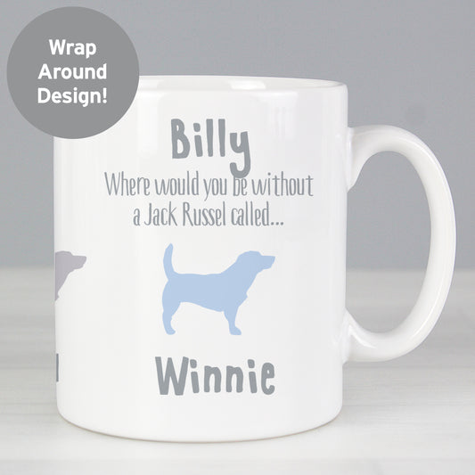 Personalised Jack Russell Dog Breed Mug - MK&JD Gifts