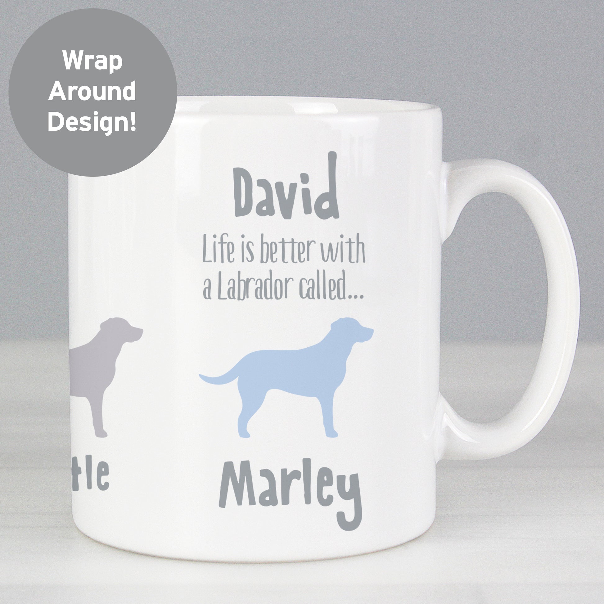 Personalised Labrador Dog Breed Mug - MK&JD Gifts