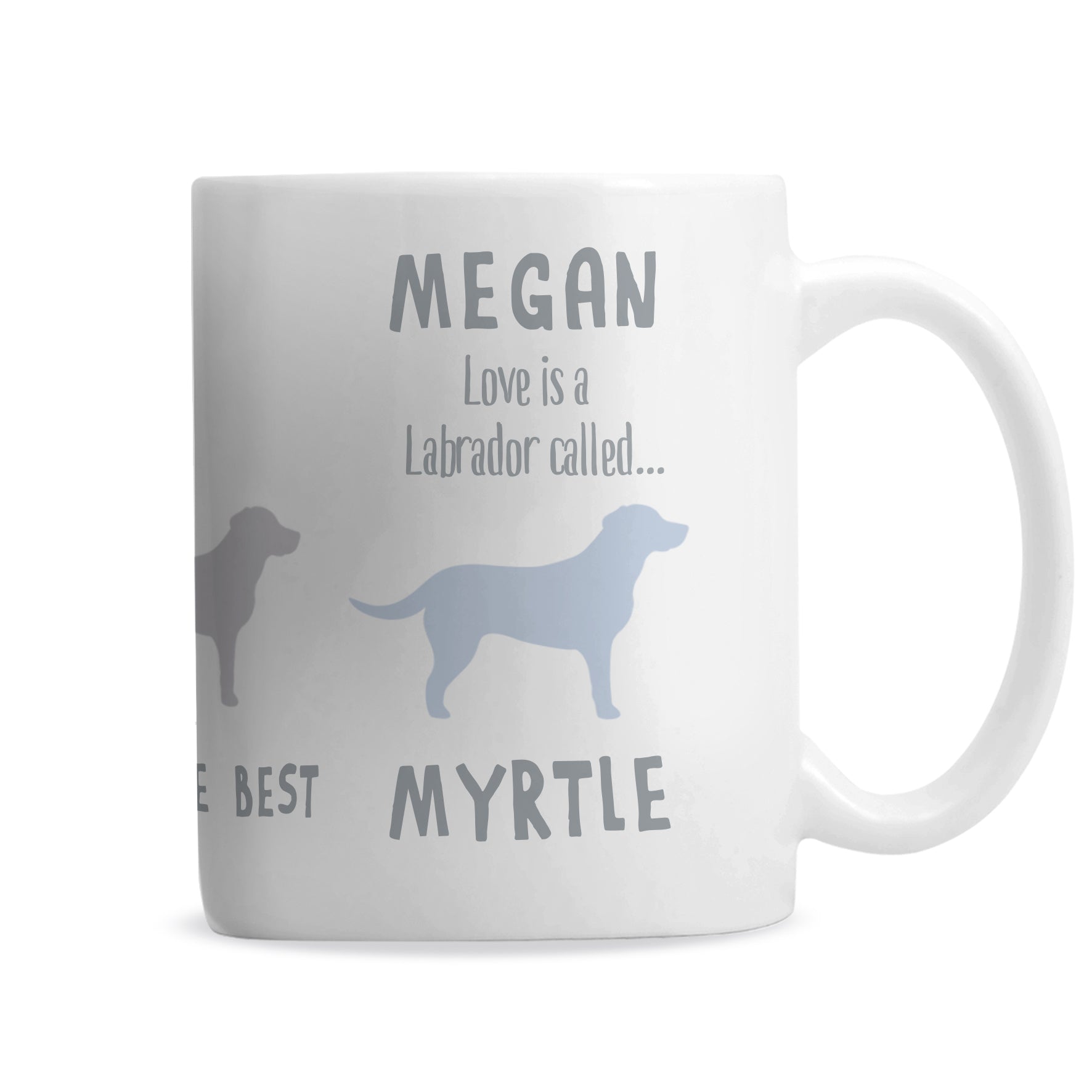 Personalised Labrador Dog Breed Mug - MK&JD Gifts