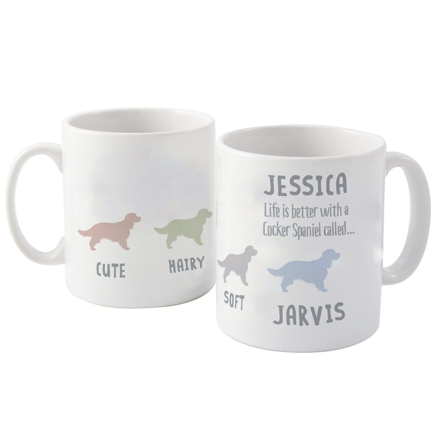 Personalised Cocker Spaniel Dog Breed Mug - MK&JD Gifts