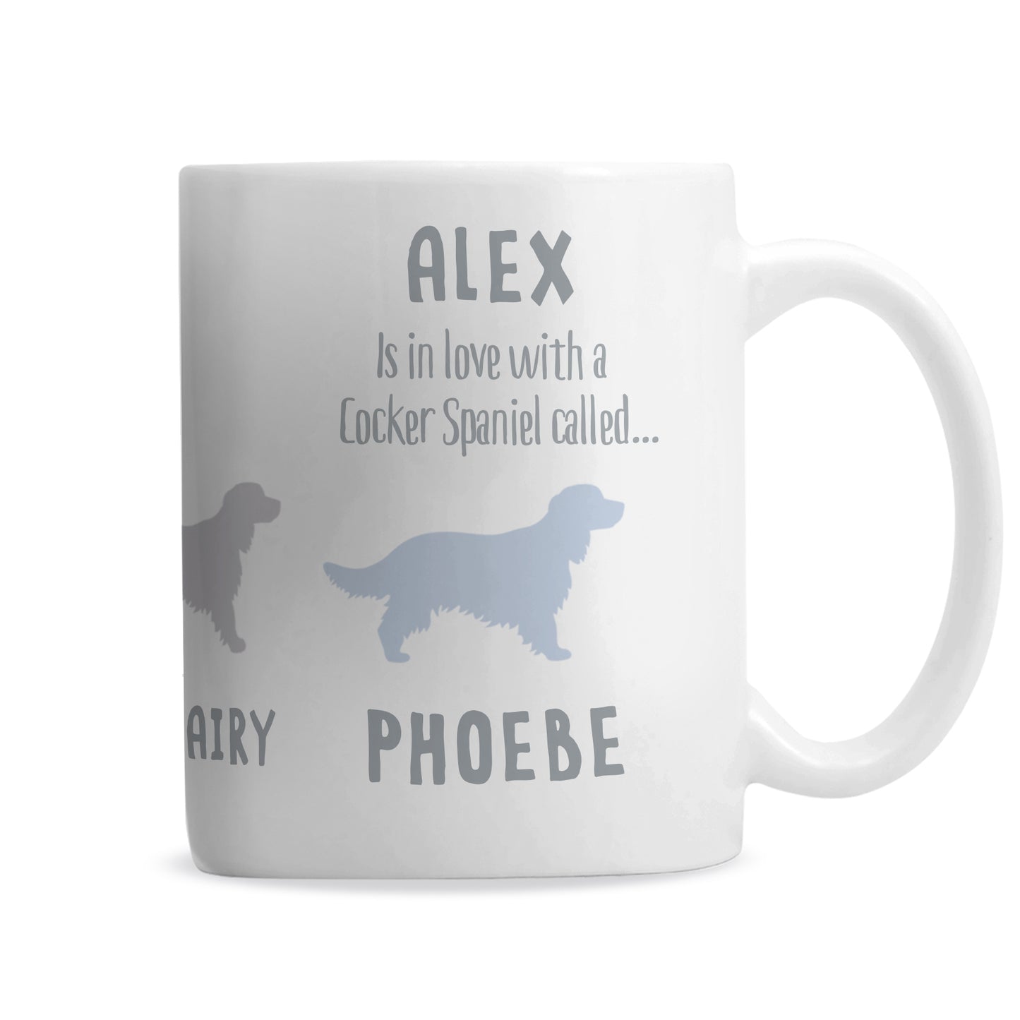 Personalised Cocker Spaniel Dog Breed Mug - MK&JD Gifts