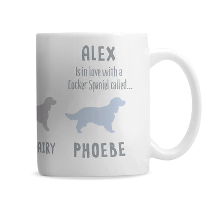 Personalised Cocker Spaniel Dog Breed Mug - MK&JD Gifts