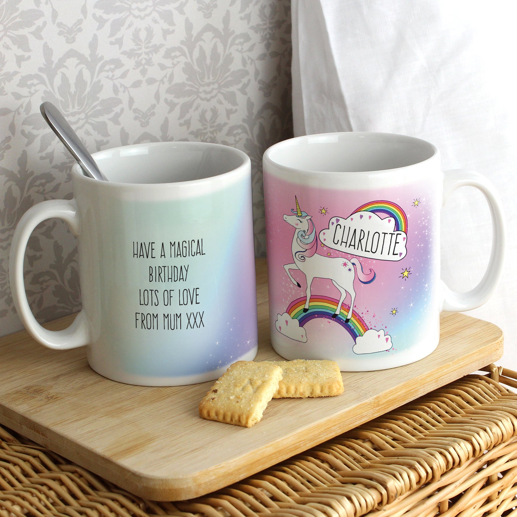 Personalised Unicorn Mug - MK&JD Gifts