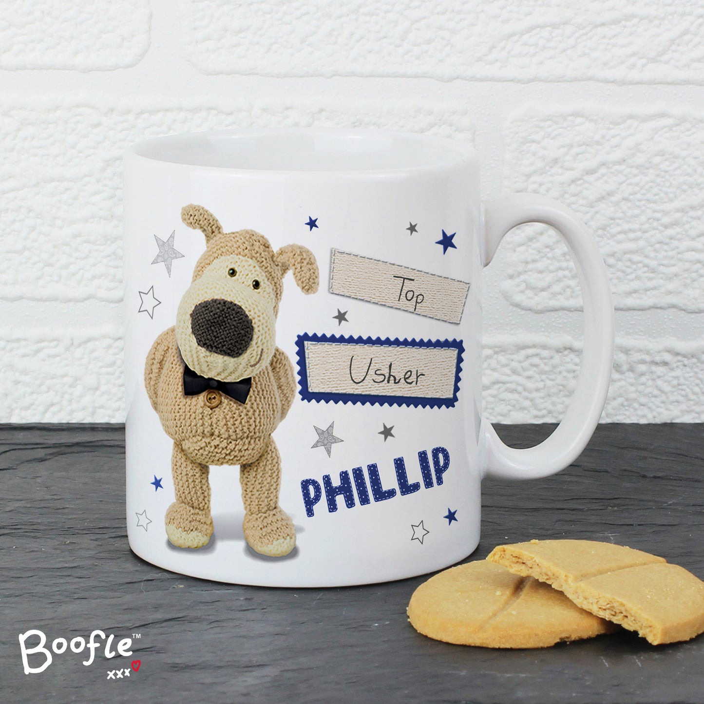 Personalised Boofle Male Wedding Mug - MK&JD Gifts