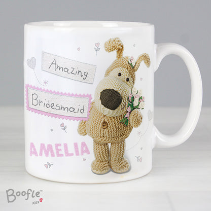 Personalised Boofle Female Wedding Mug - MK&JD Gifts