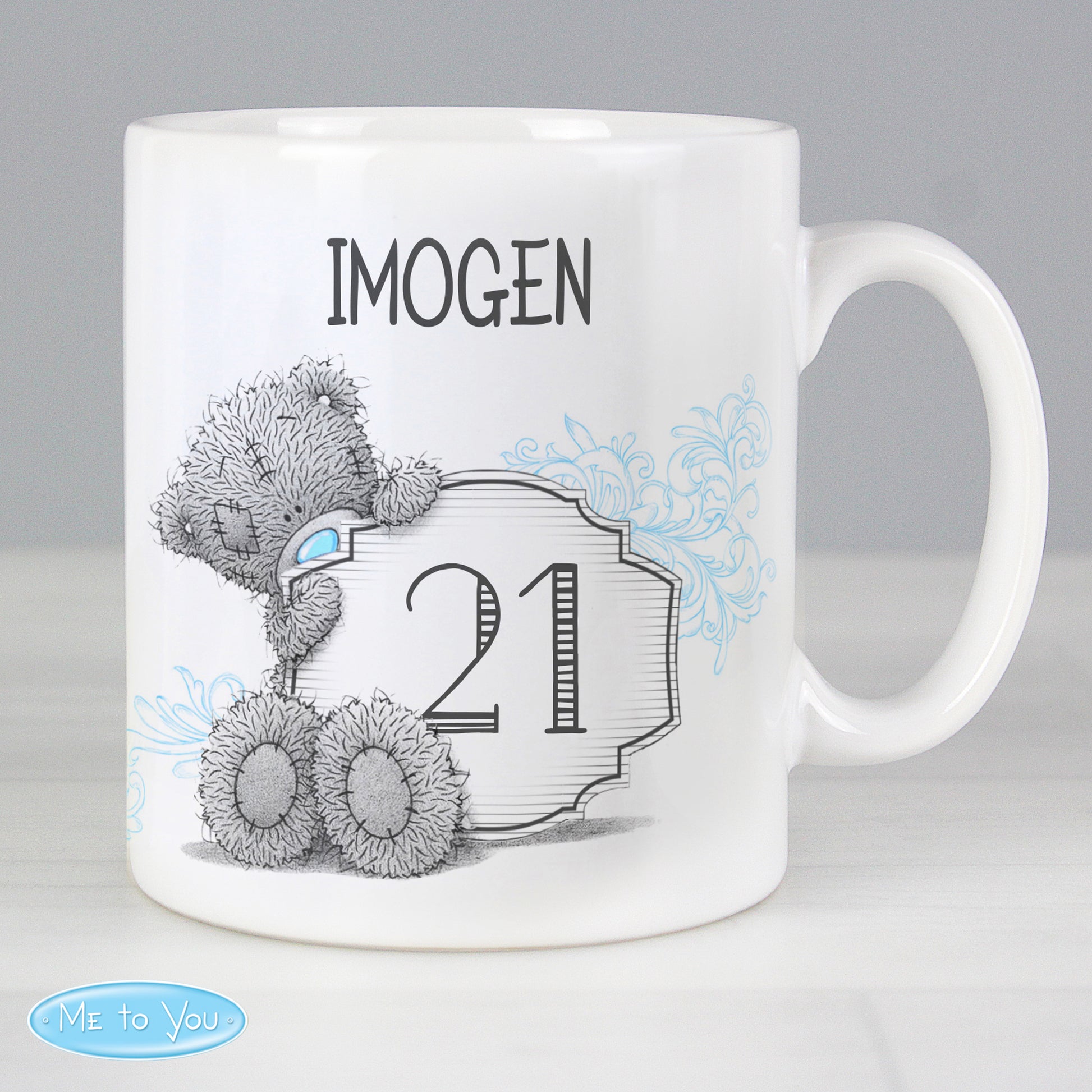 Personalised Me to You Birthday Big Age Mug - MK&JD Gifts