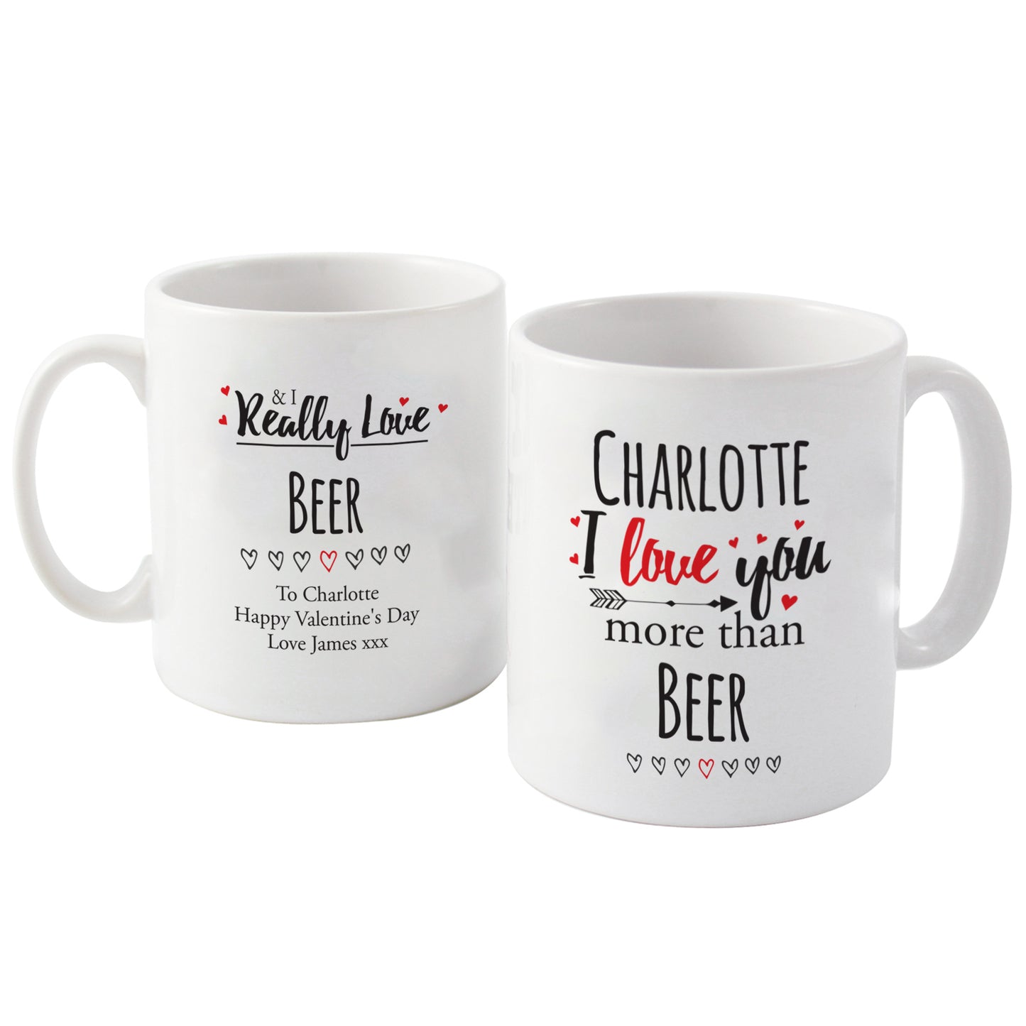 Personalised I Love You More Than... Mug - MK&JD Gifts