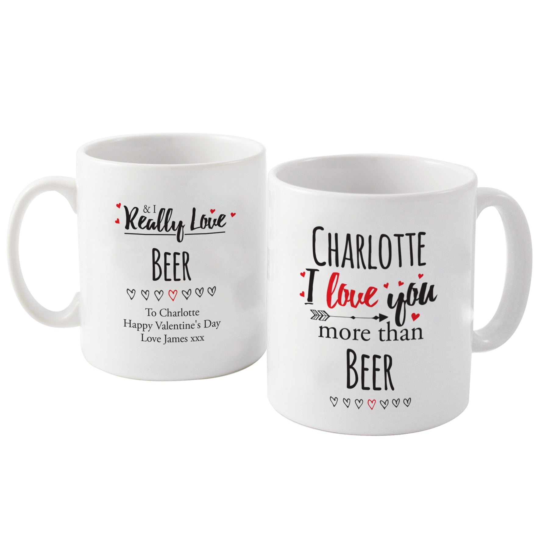Personalised I Love You More Than... Mug - MK&JD Gifts