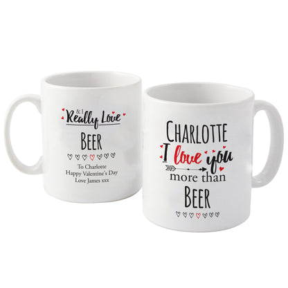 Personalised I Love You More Than... Mug - MK&JD Gifts