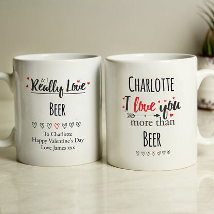 Personalised I Love You More Than... Mug - MK&JD Gifts