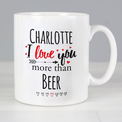 Personalised I Love You More Than... Mug - MK&JD Gifts