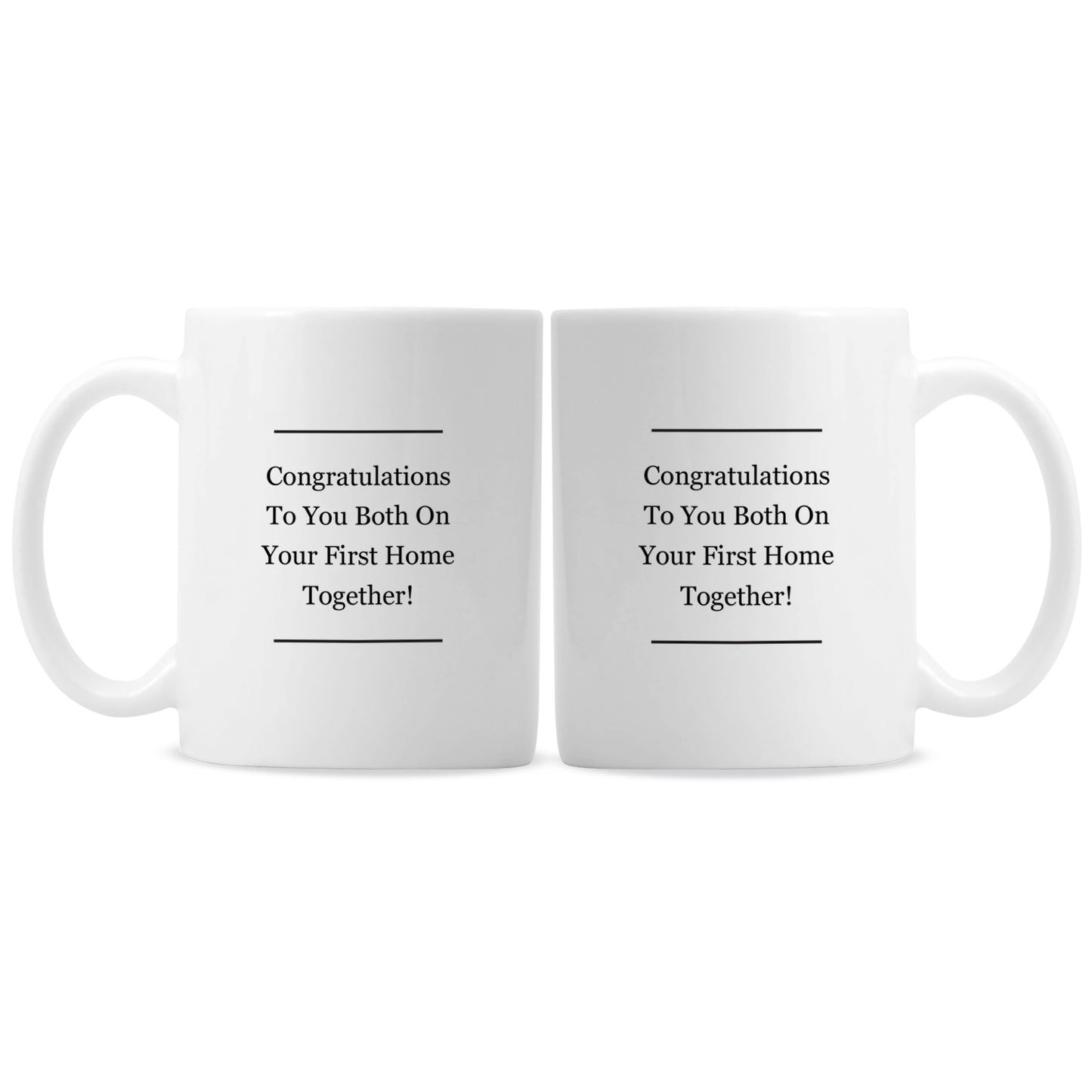 Personalised Ladyship and Lordship Mug Set - MK&JD Gifts
