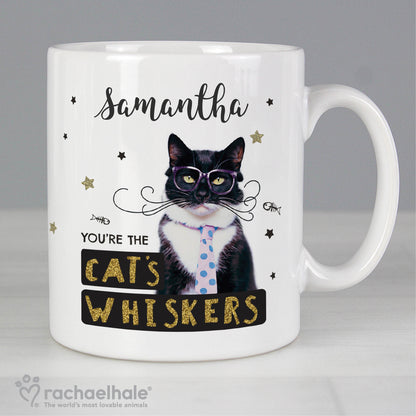 Personalised Rachael Hale 'You're the Cat's Whiskers' Mug - MK&JD Gifts