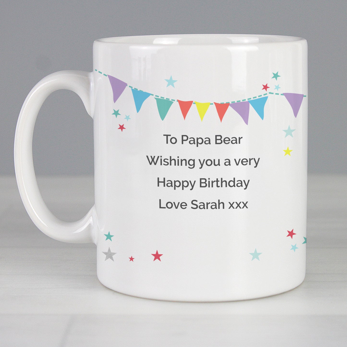 Personalised Daddy Bear Mug - MK&JD Gifts
