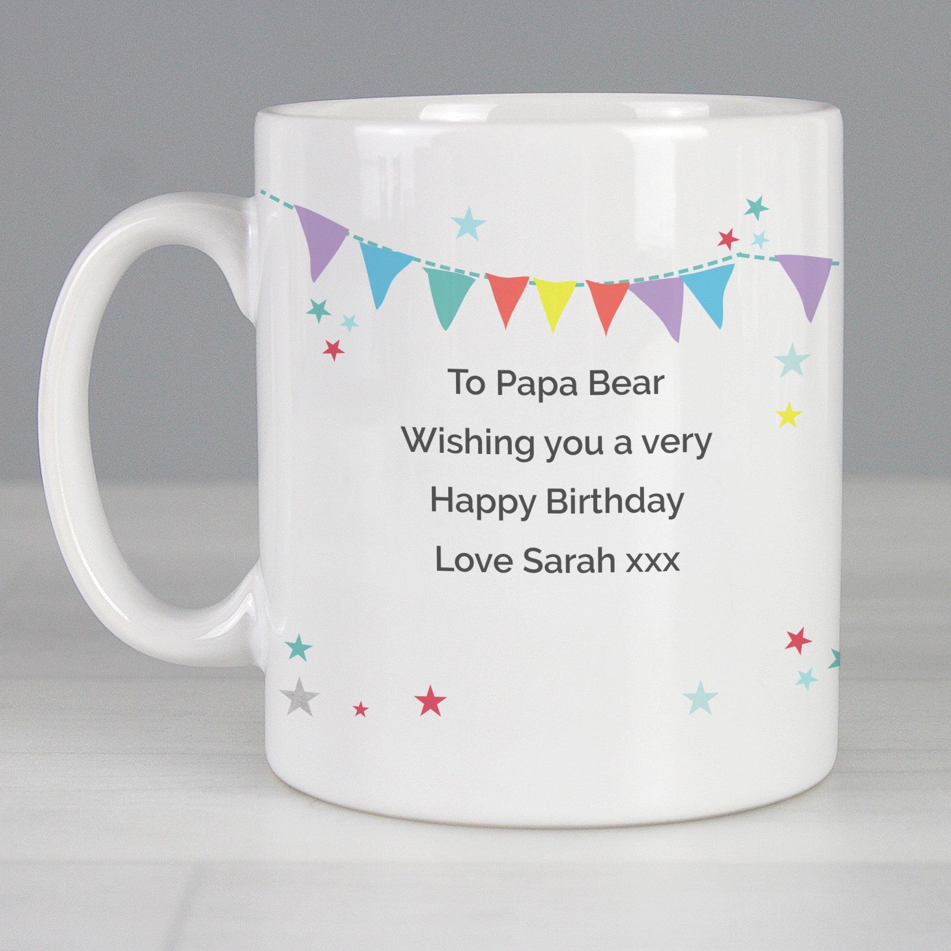 Personalised Daddy Bear Mug - MK&JD Gifts