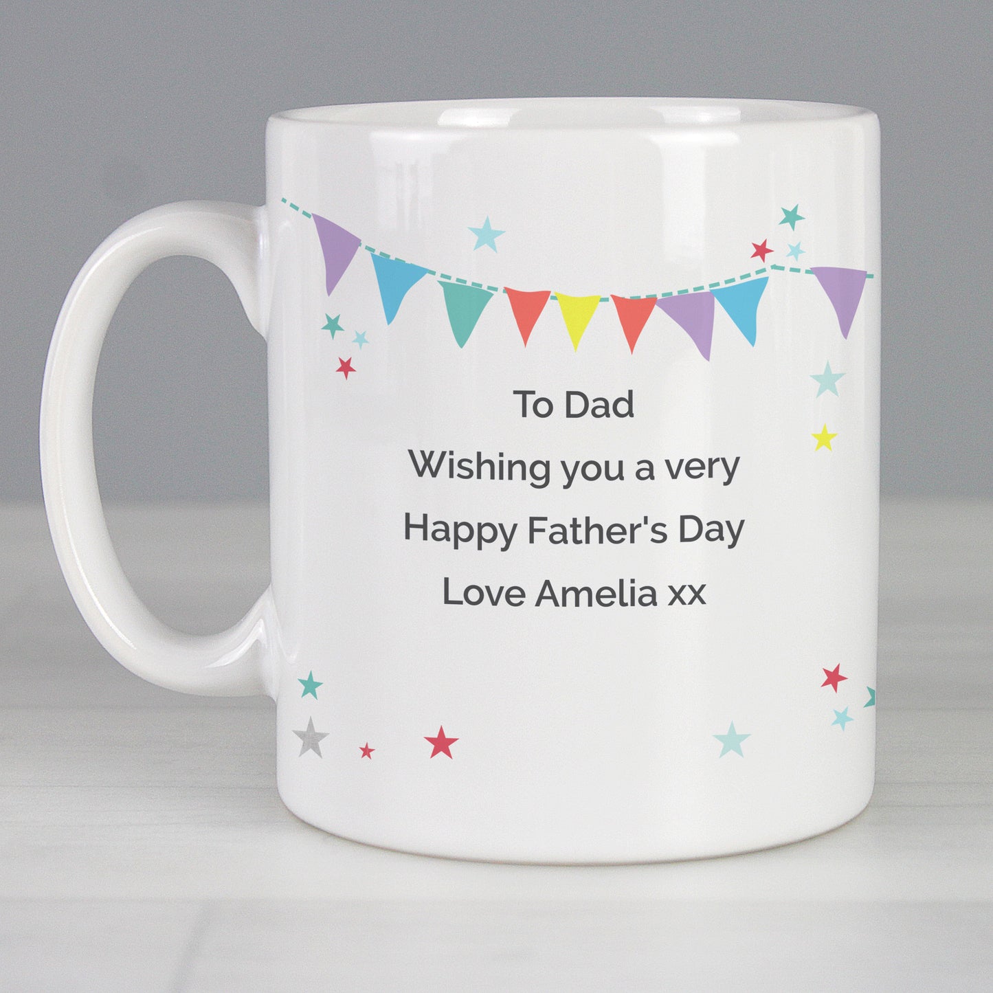 Personalised 1st Father's Day Daddy Bear Mug - MK&JD Gifts