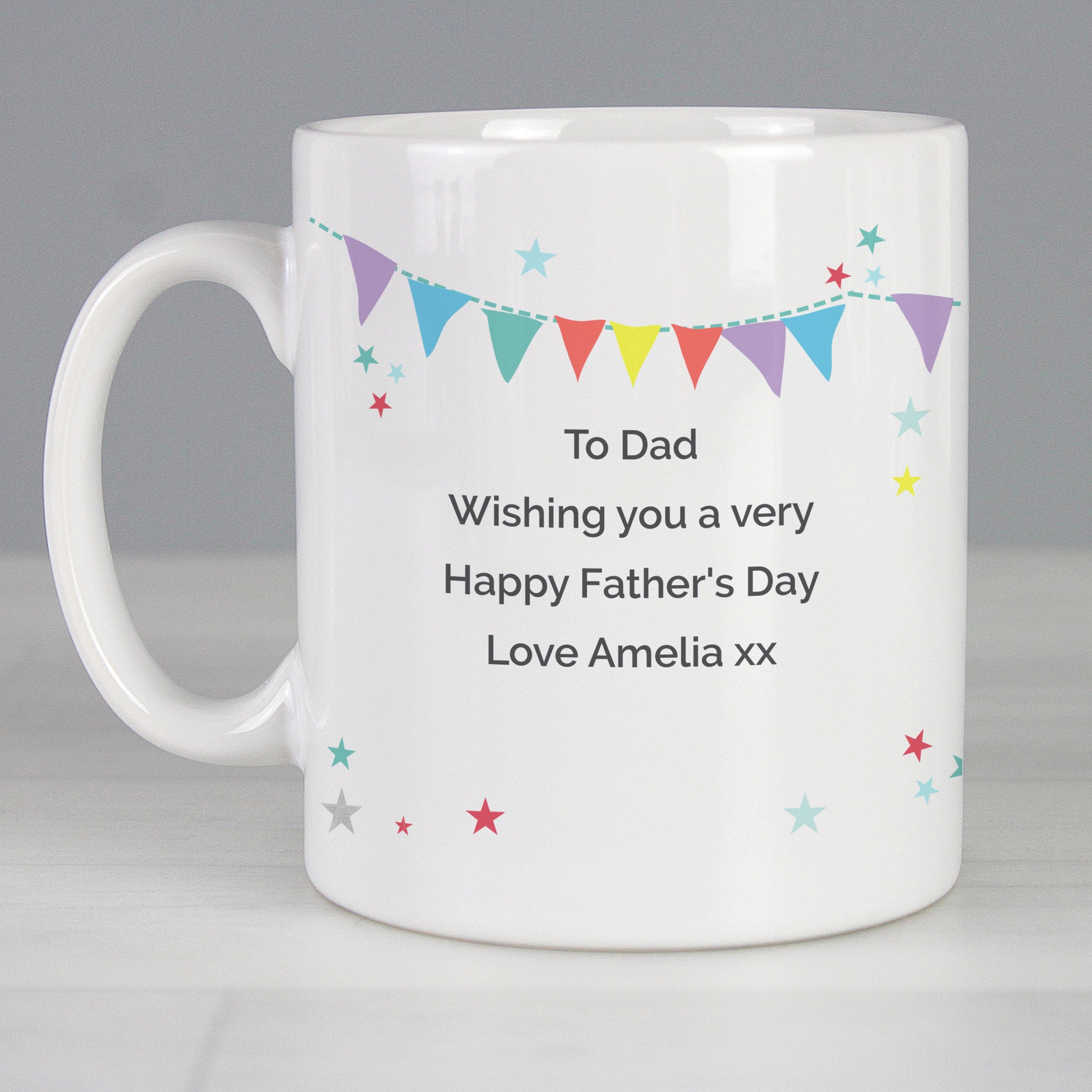 Personalised 1st Father's Day Daddy Bear Mug - MK&JD Gifts