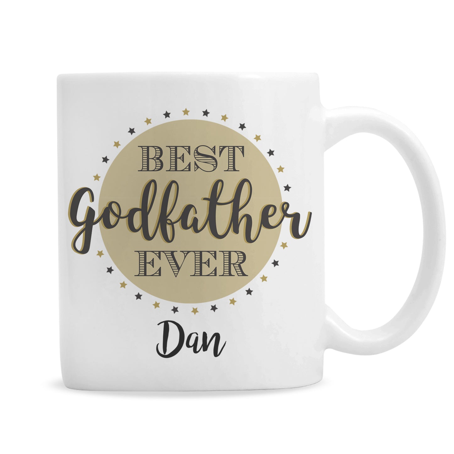Personalised Best Godfather Mug - MK&JD Gifts