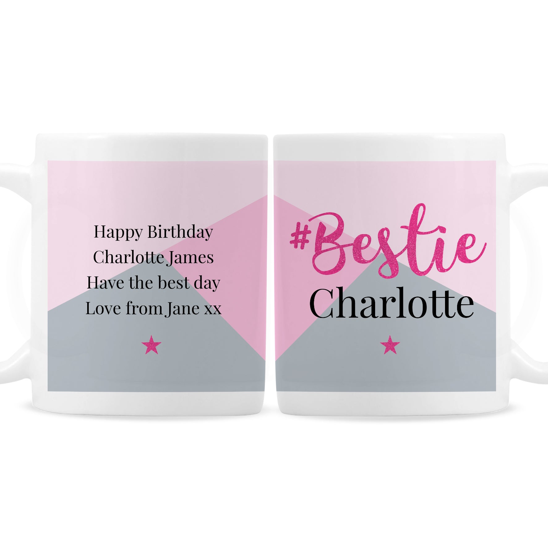 Personalised #Bestie Mug - MK&JD Gifts