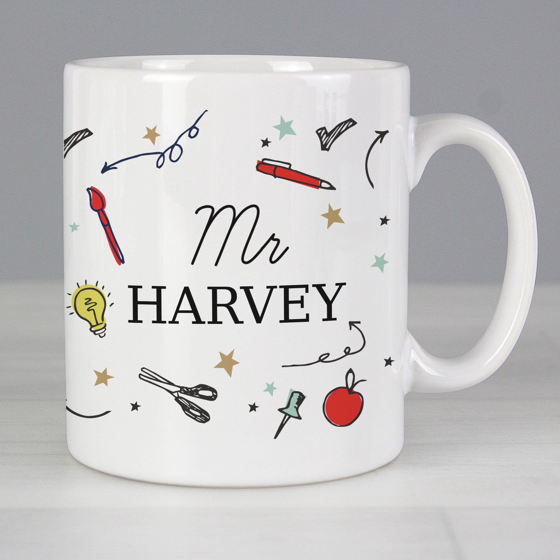 Personalised School Teachers Mug - MK&JD Gifts