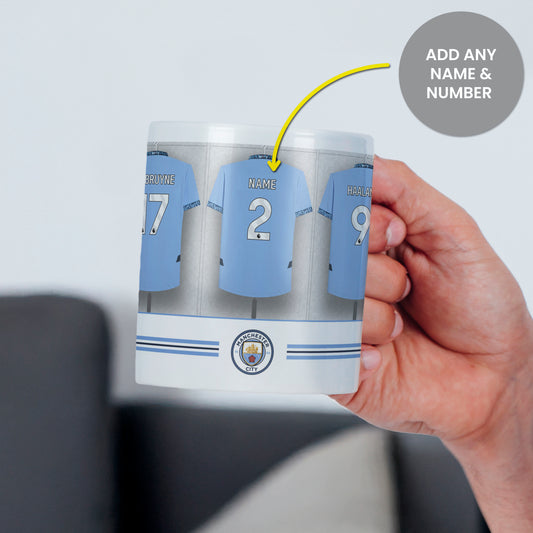 Manchester City Football Club Dressing Room Mug