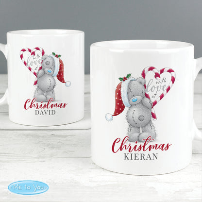 Personalised Me To You 'With Love At Christmas' Couples Mug Set - MK&JD Gifts