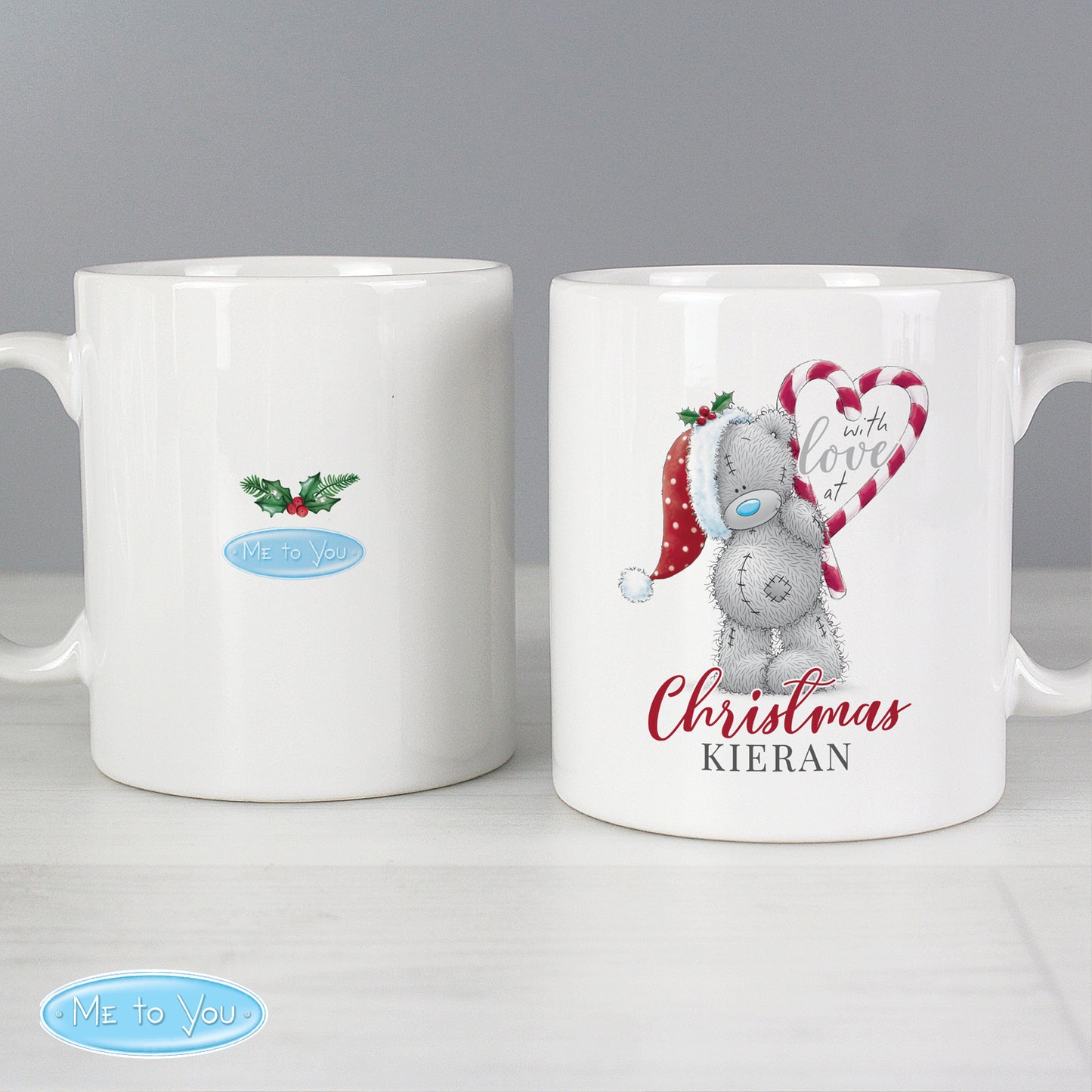 Personalised Me To You 'With Love At Christmas' Couples Mug Set - MK&JD Gifts