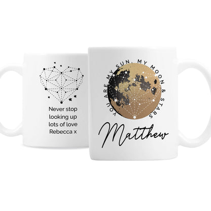 Personalised You Are My Sun My Moon Mug - MK&JD Gifts