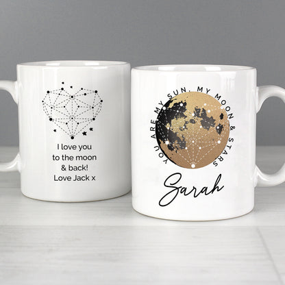 Personalised You Are My Sun My Moon Mug - MK&JD Gifts