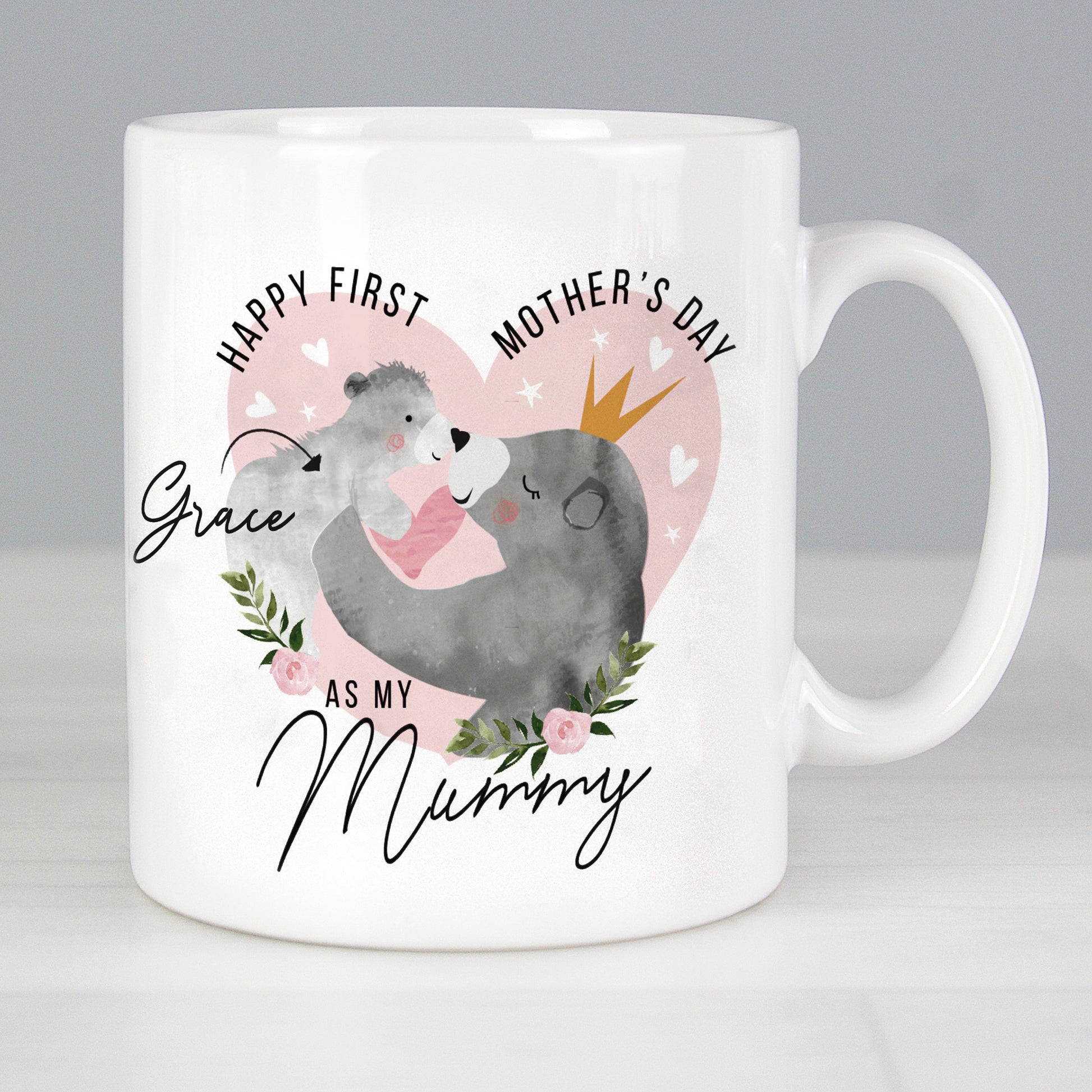 Personalised 1st Mother's Day Mama Bear Mug - MK&JD Gifts