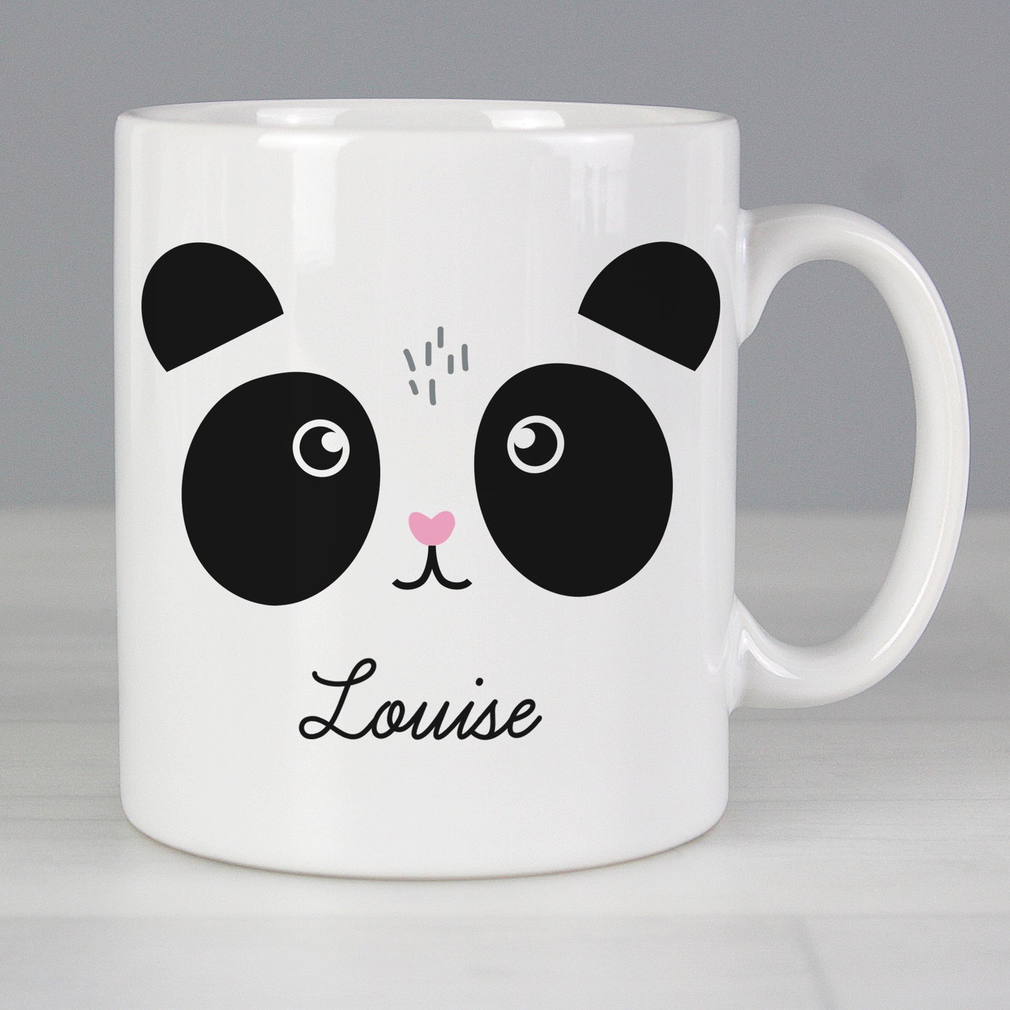 Personalised Cute Panda Face Mug - MK&JD Gifts