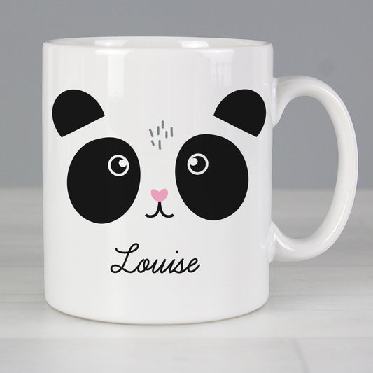 Personalised Cute Panda Face Mug - MK&JD Gifts