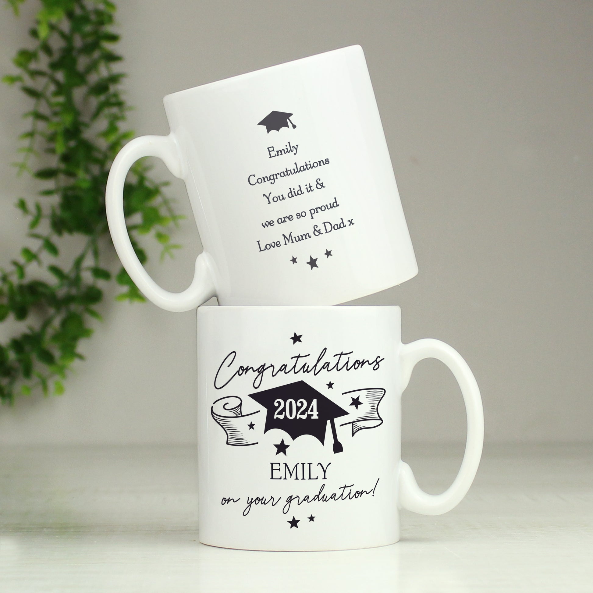Personalised Graduation Mug - MK&JD Gifts