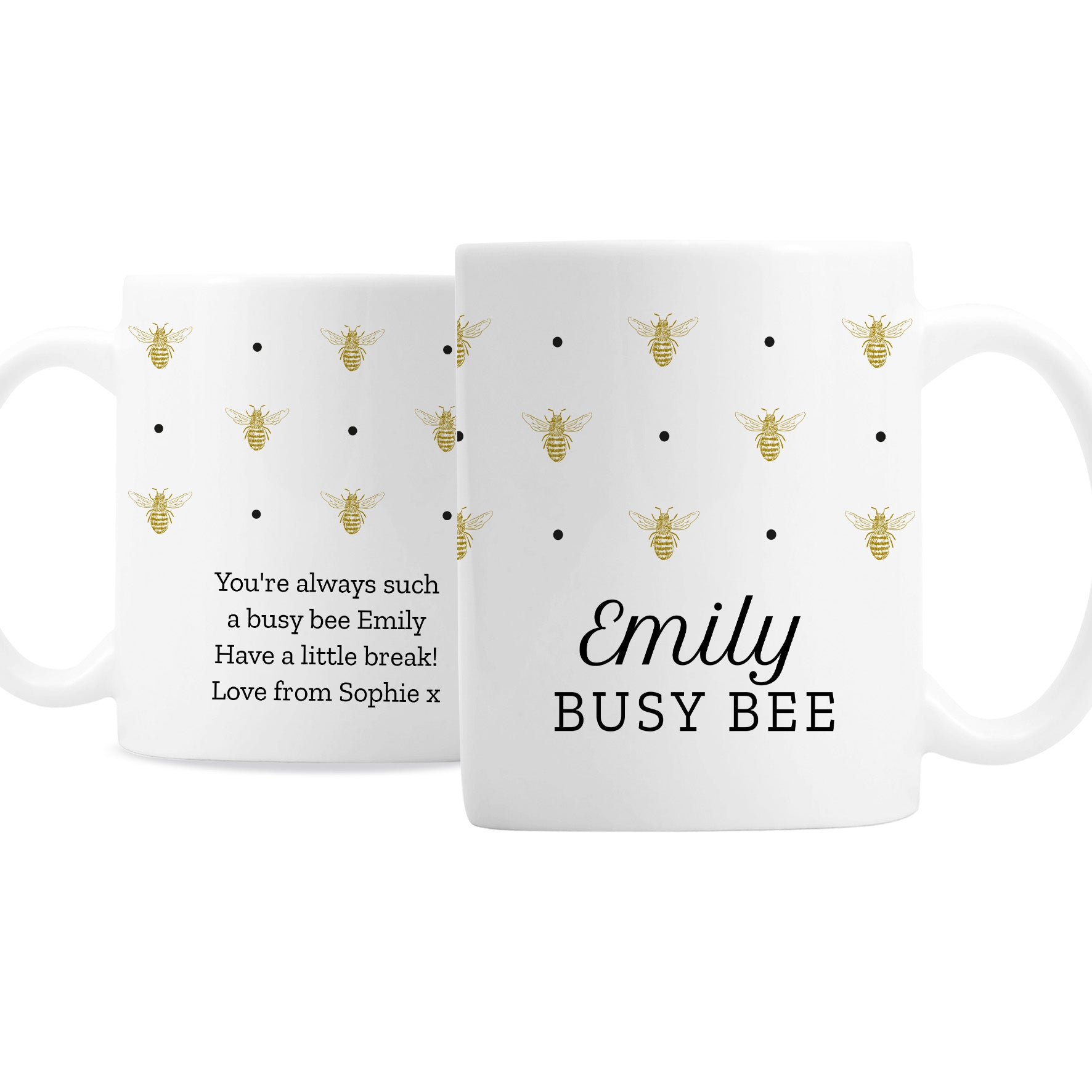 Personalised Queen Bee Mug - MK&JD Gifts